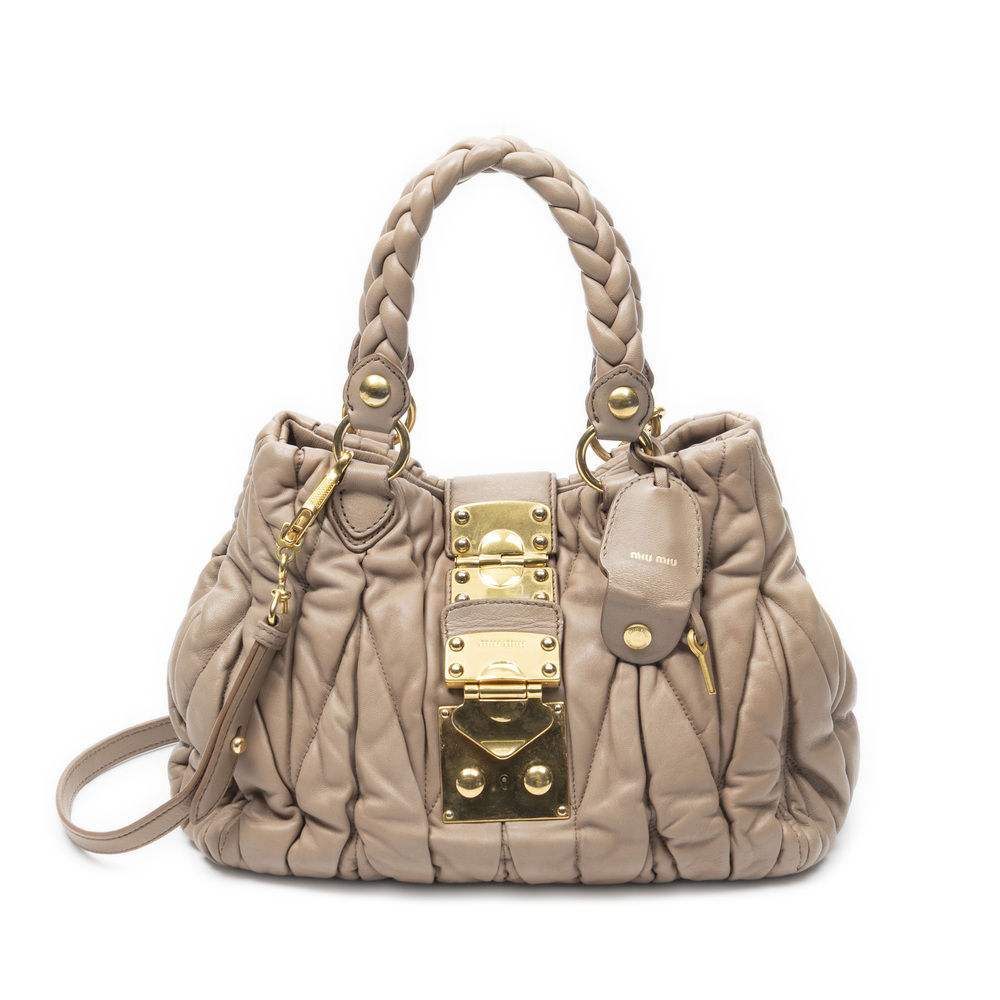 Miu Miu Bauletto Aperto Bag